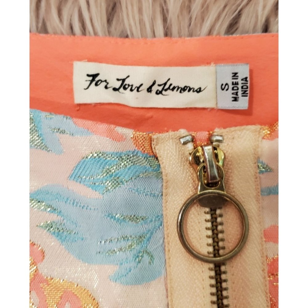 FOR LOVE AND LEMONS Jackpot Brocade Floral Pants - Picture 5 of 5